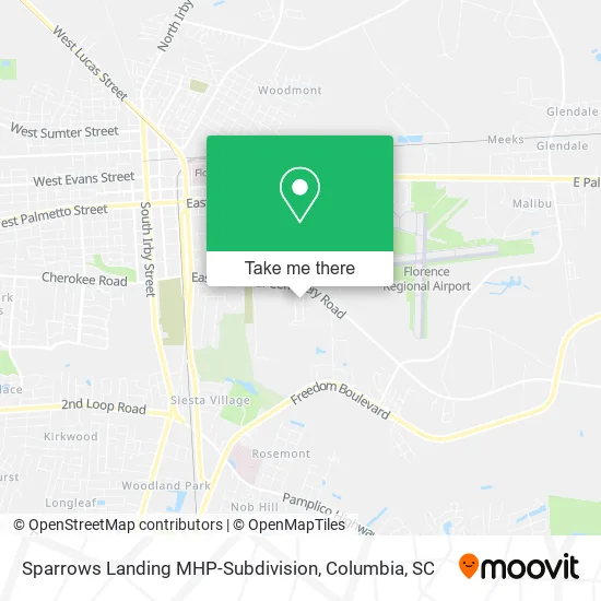 Sparrows Landing MHP-Subdivision map