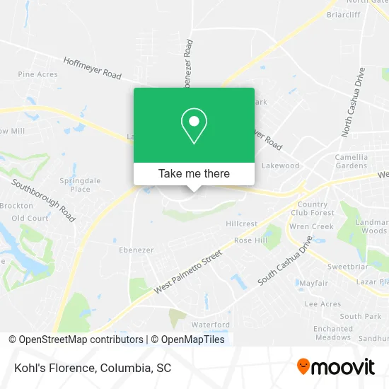 Kohl's Florence map