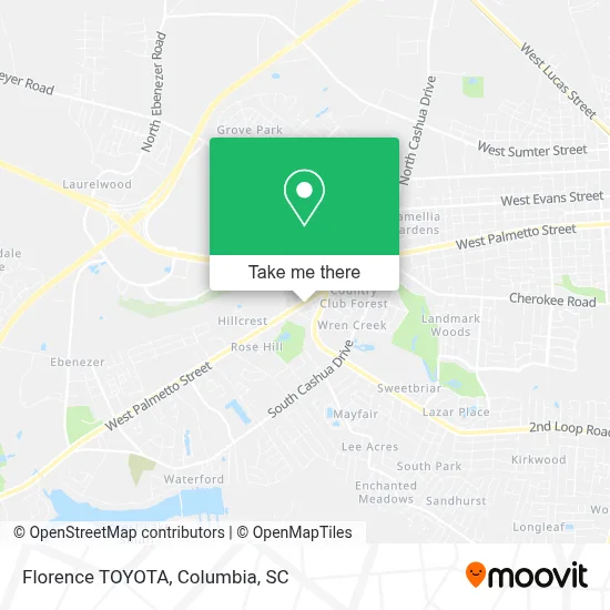 Florence TOYOTA map