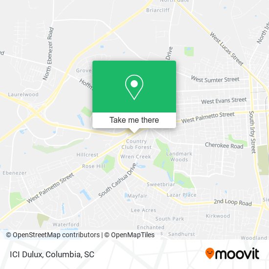 Mapa de ICI Dulux