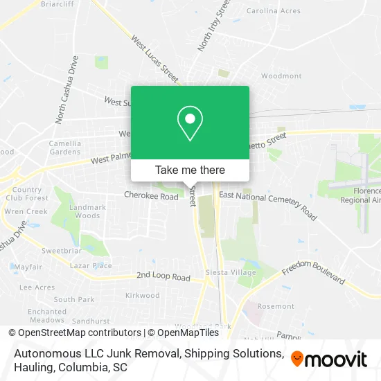 Autonomous LLC Junk Removal, Shipping Solutions, Hauling map