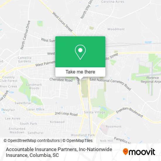 Accountable Insurance Partners, Inc-Nationwide Insurance map