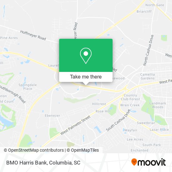 BMO Harris Bank map