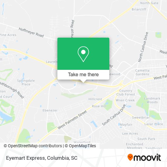 Eyemart Express map