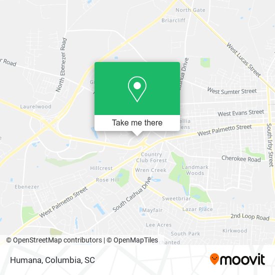 Humana map