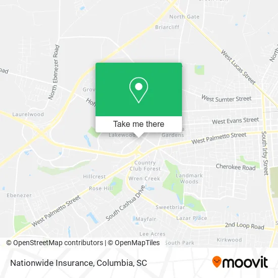 Nationwide Insurance map