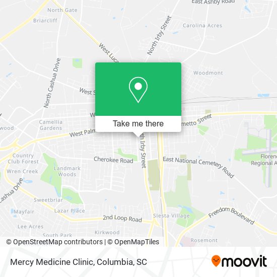 Mapa de Mercy Medicine Clinic