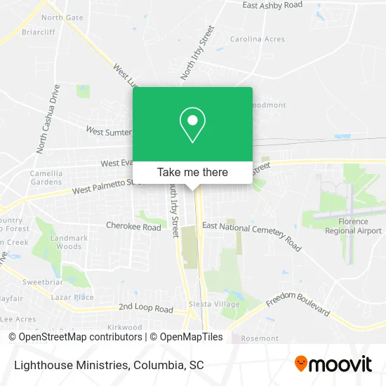 Lighthouse Ministries map