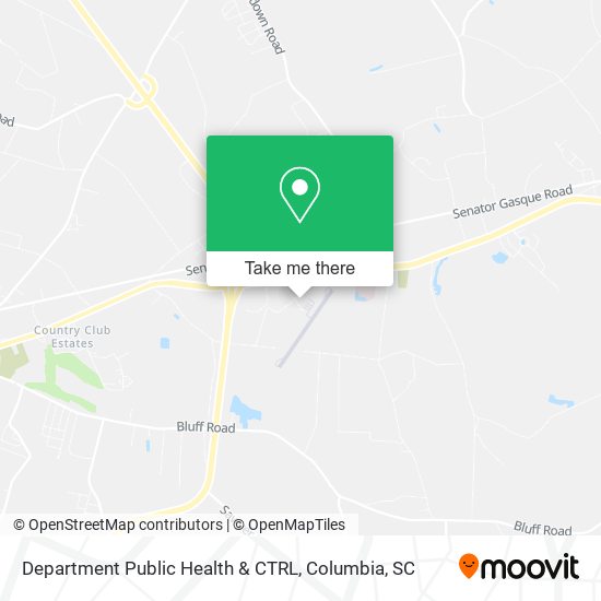 Department Public Health & CTRL map