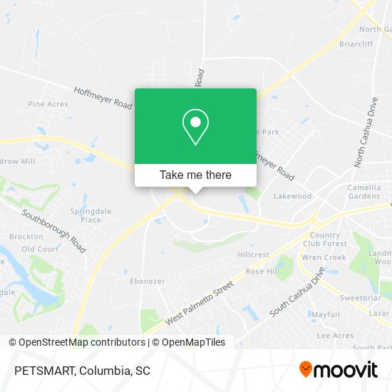 PETSMART map