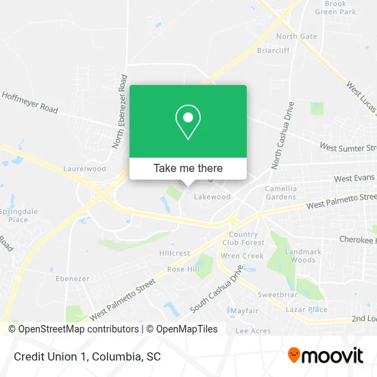 Credit Union 1 map