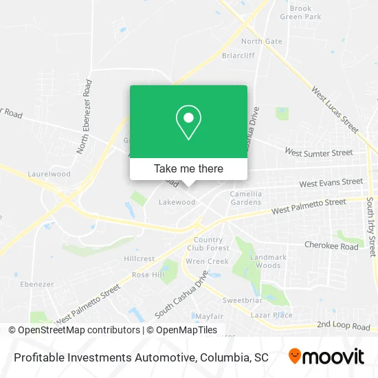 Profitable Investments Automotive map