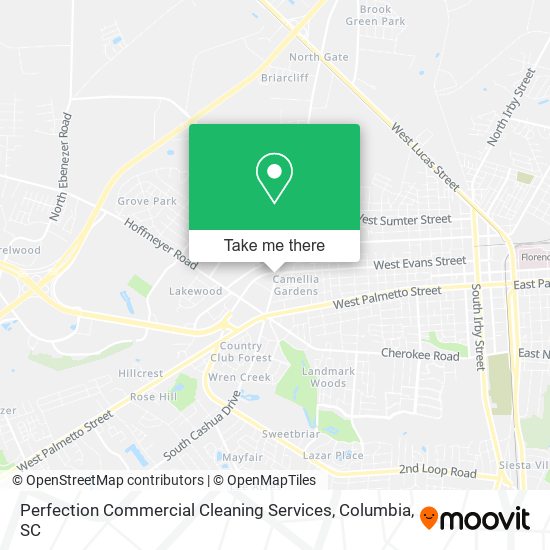 Perfection Commercial Cleaning Services map