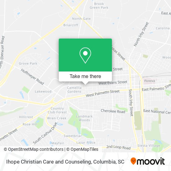 Ihope Christian Care and Counseling map