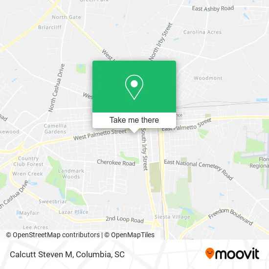 Calcutt Steven M map