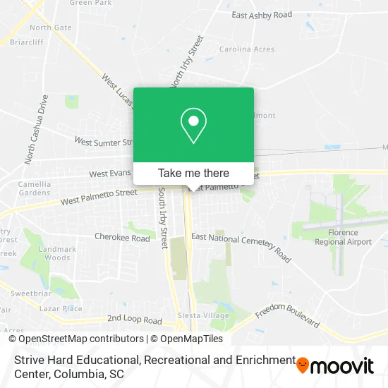 Strive Hard Educational, Recreational and Enrichment Center map