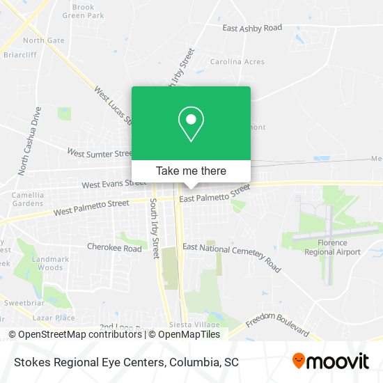 Mapa de Stokes Regional Eye Centers