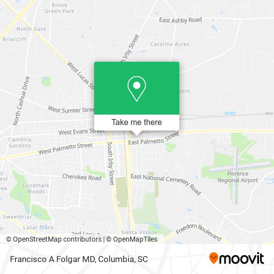 Mapa de Francisco A Folgar MD