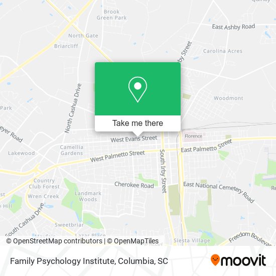 Mapa de Family Psychology Institute