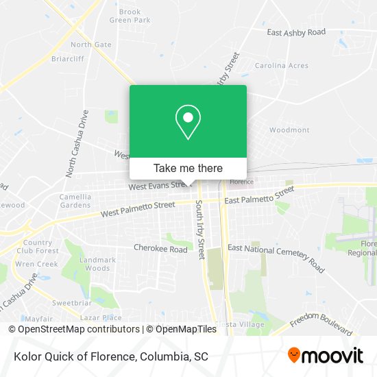 Kolor Quick of Florence map