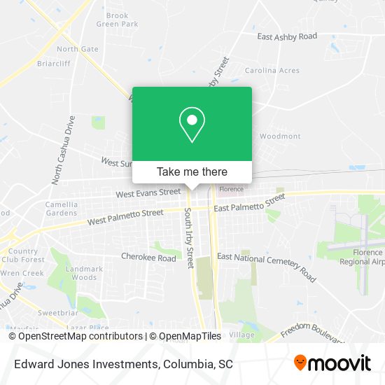 Edward Jones Investments map