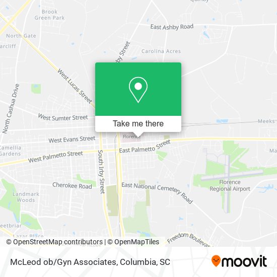 McLeod ob/Gyn Associates map