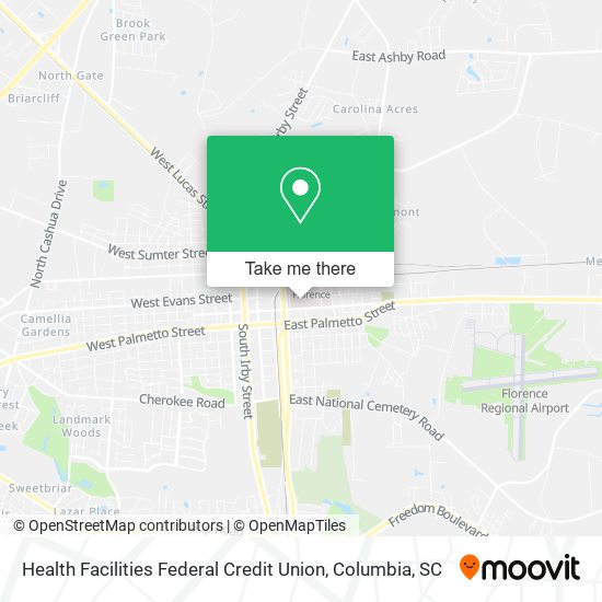 Health Facilities Federal Credit Union map