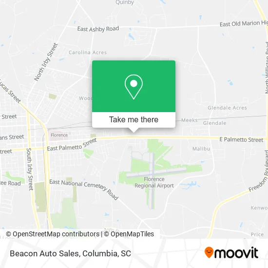 Beacon Auto Sales map