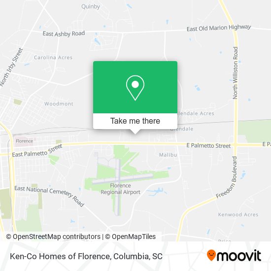 Ken-Co Homes of Florence map