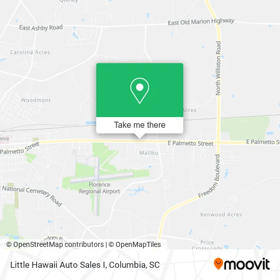Little Hawaii Auto Sales I map