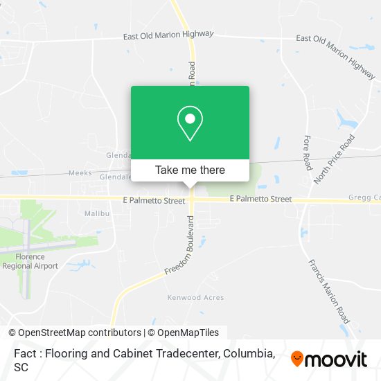 Fact : Flooring and Cabinet Tradecenter map