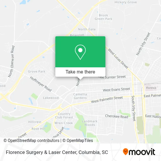 Florence Surgery & Laser Center map