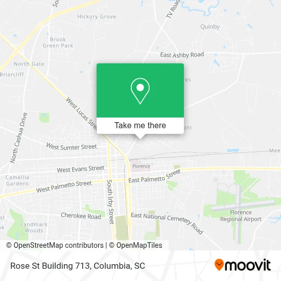 Rose St Building 713 map