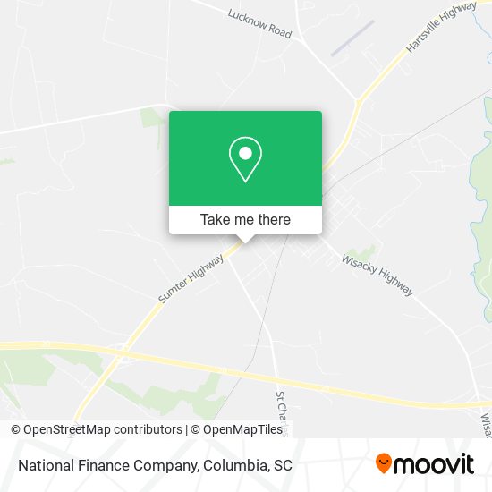 National Finance Company map