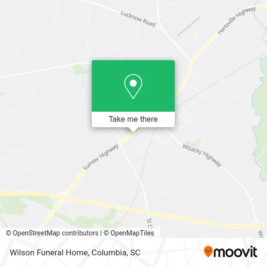 Wilson Funeral Home map