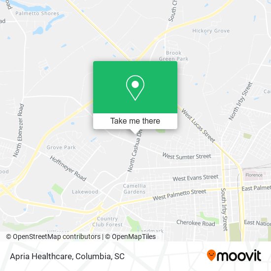 Apria Healthcare map