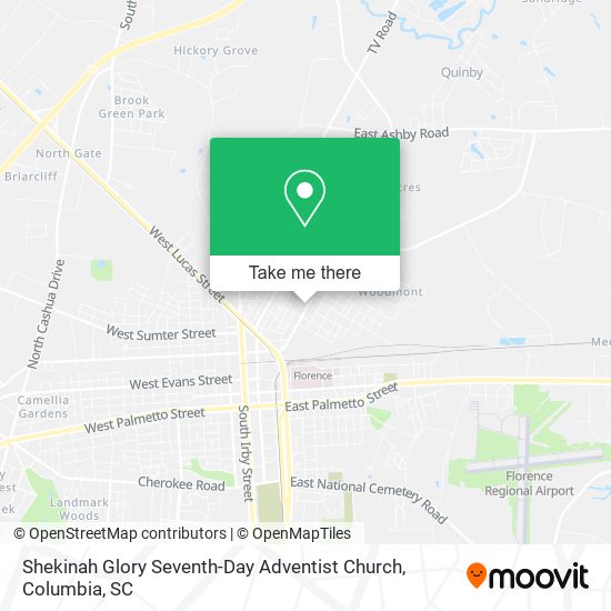 Shekinah Glory Seventh-Day Adventist Church map
