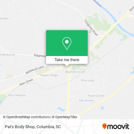 Mapa de Pat's Body Shop
