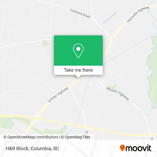 H&R Block map