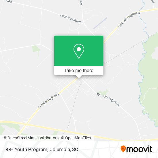 Mapa de 4-H Youth Program