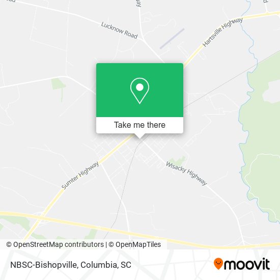 Mapa de NBSC-Bishopville