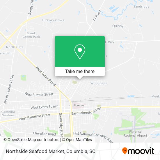 Northside Seafood Market map
