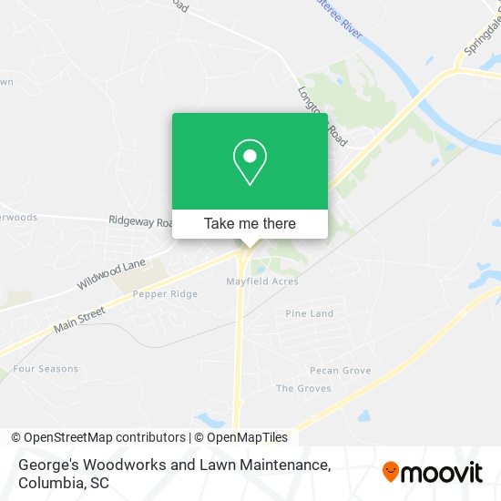 George's Woodworks and Lawn Maintenance map