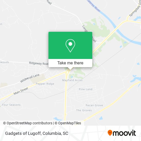 Mapa de Gadgets of Lugoff