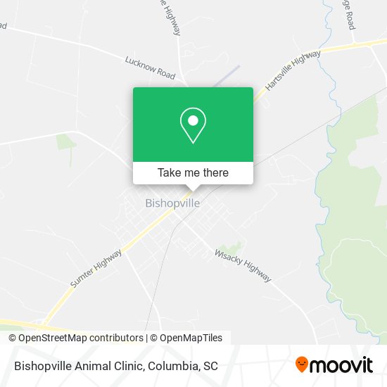 Bishopville Animal Clinic map