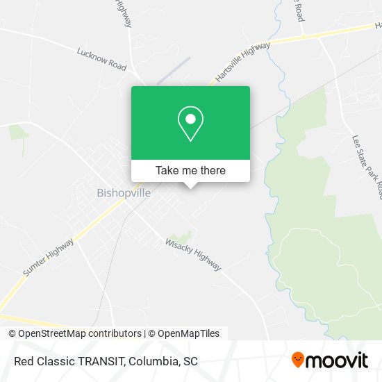 Red Classic TRANSIT map