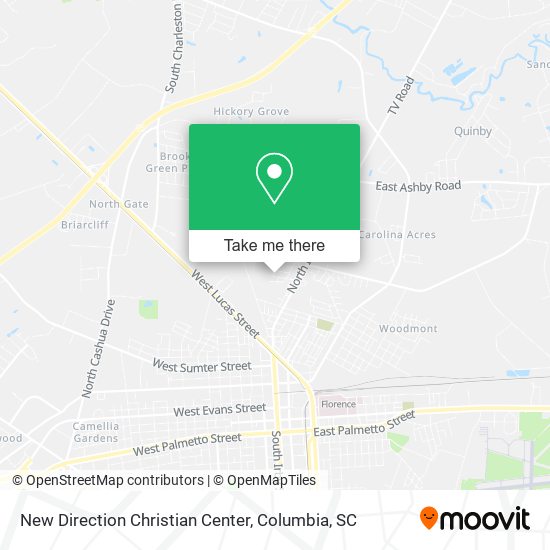 Mapa de New Direction Christian Center