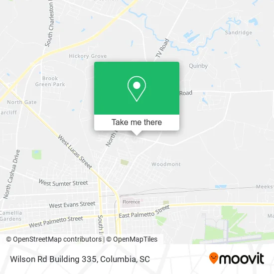 Wilson Rd Building 335 map