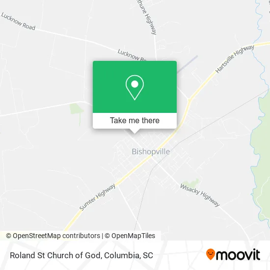 Roland St Church of God map
