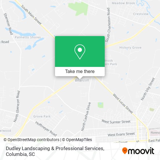 Dudley Landscaping & Professional Services map